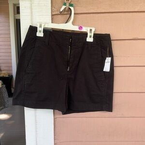 Gap black shorts NWT size 0